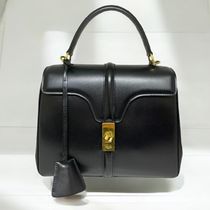 CELINE クラシック16 セーズ カーフスキン ハンドバッグ