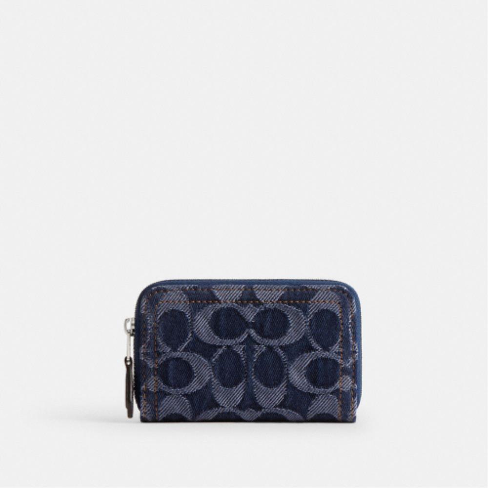 ★Coach★ Essential Small Zip Card Case CAT62 LHRHY