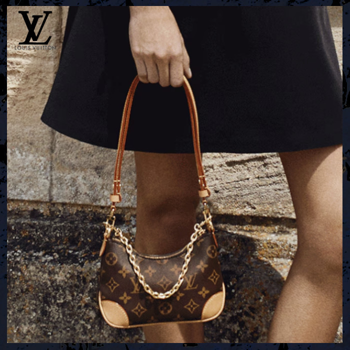 Louis Vuitton バッグ《ナノ・ブーローニュ》ブラウン DHL 直営