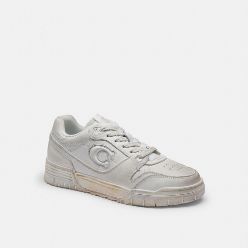 ★Coach★ Soho Sneakers in Loved Leather CAG01 WHT