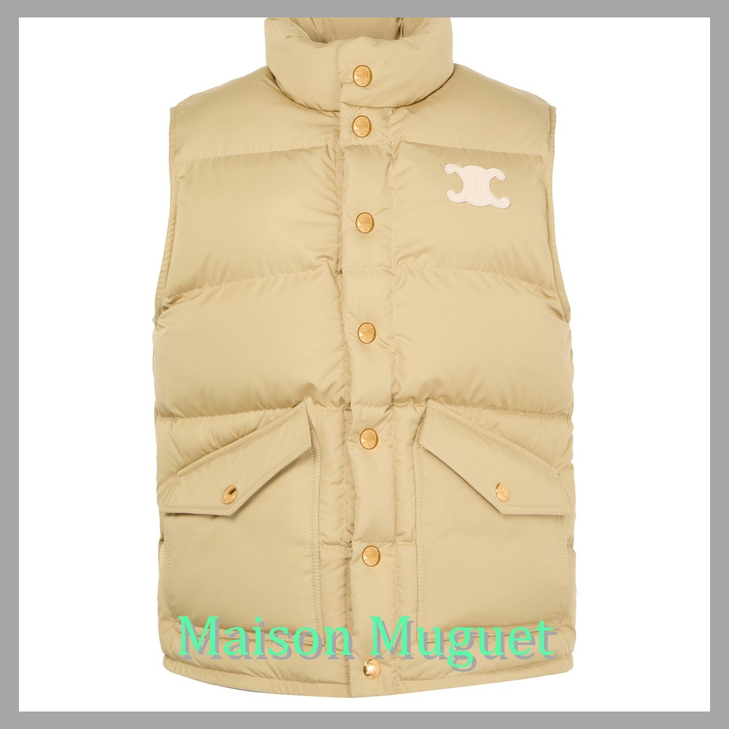 【直営・関税送料込】Sleeveless down jack