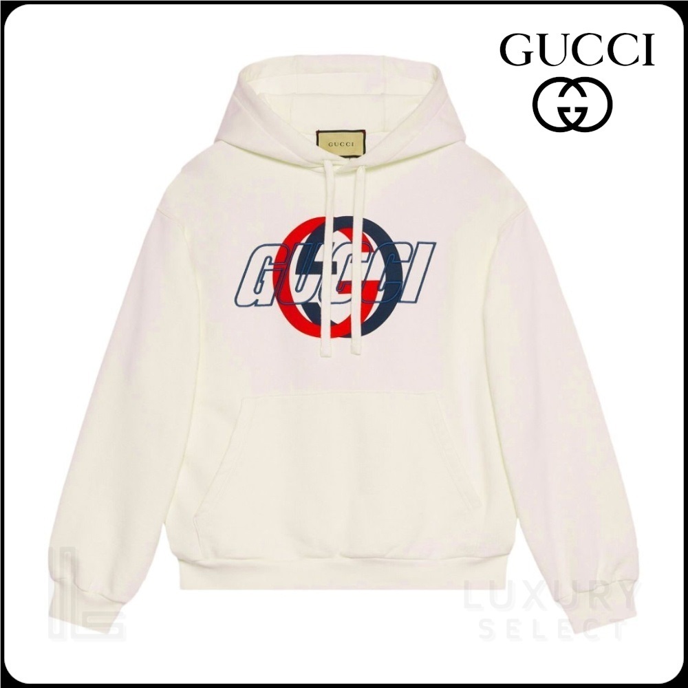 【GUCCI】SWEATSHIRT LIGHT FELTED COTTON◆770839XJGA2