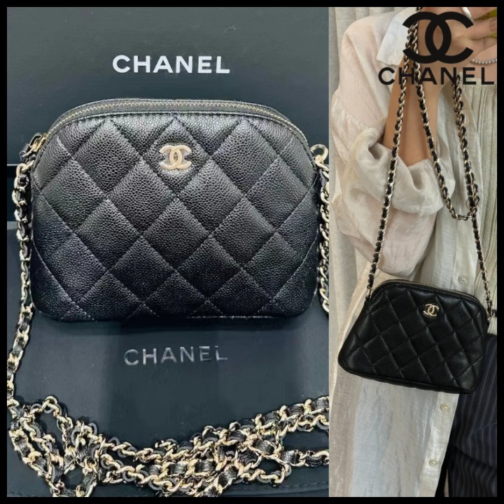 【大人気＊シンプルで使える♡】CHANEL ショルダーバッグ