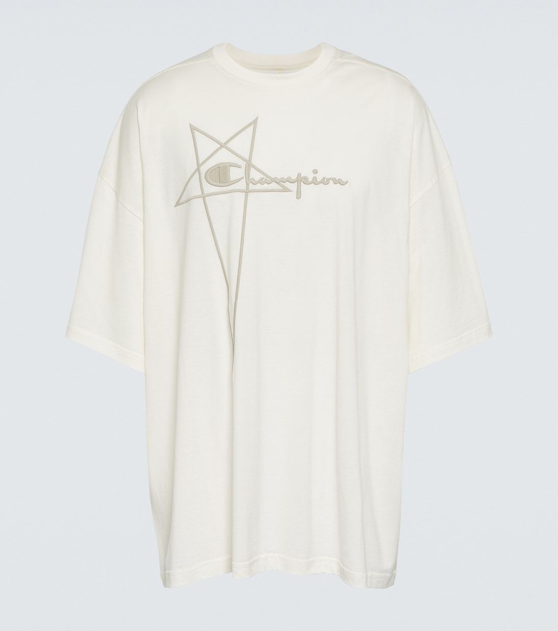 Tシャツ・カットソー RICK OWENS  x Champion cotton T-shirt