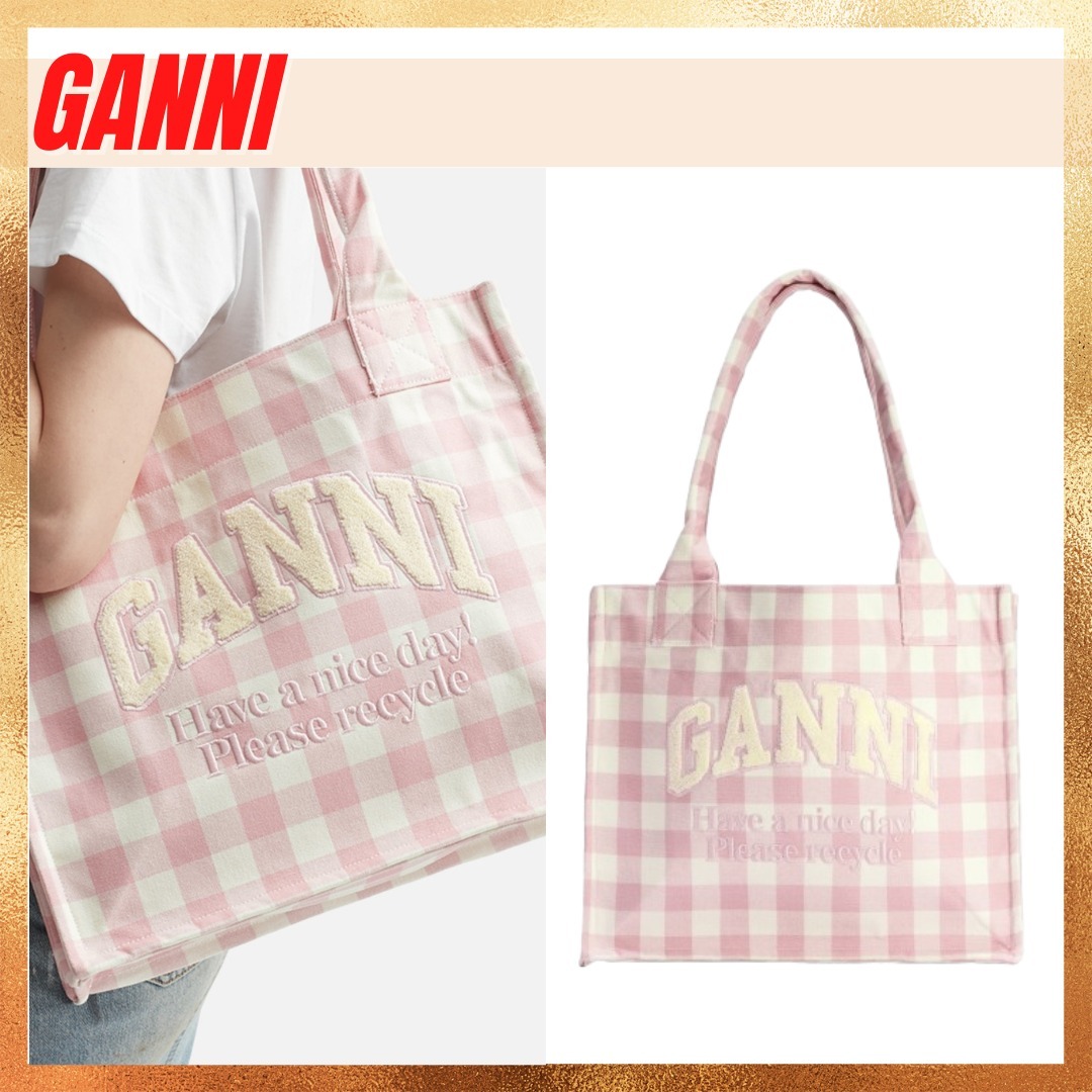 [Ganni] ガニー トートバッグ Tote Bag (送料関税込み)