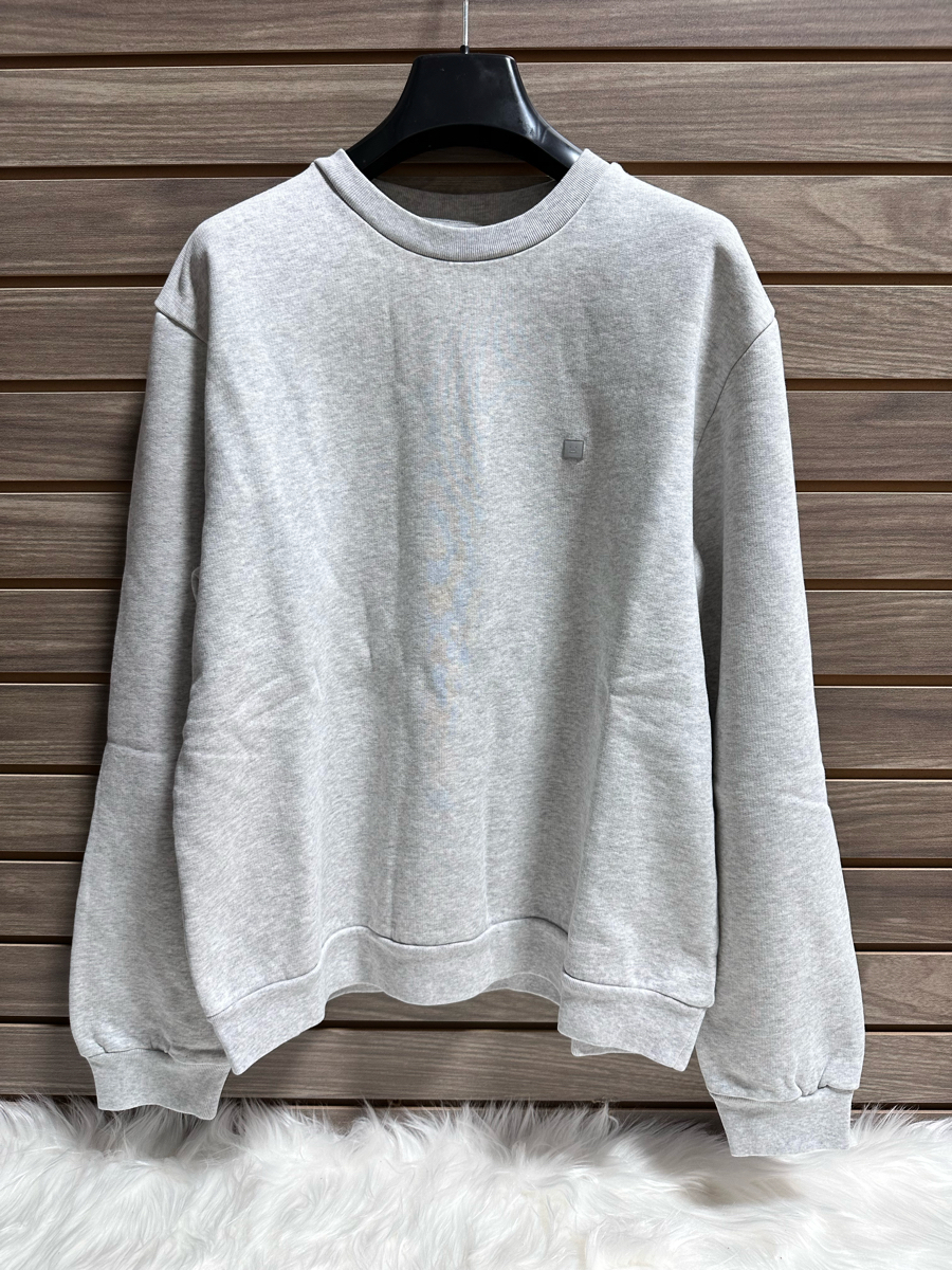 ACNE STUDIOS｜フェイスロゴ クルーネック スウェット CI0186