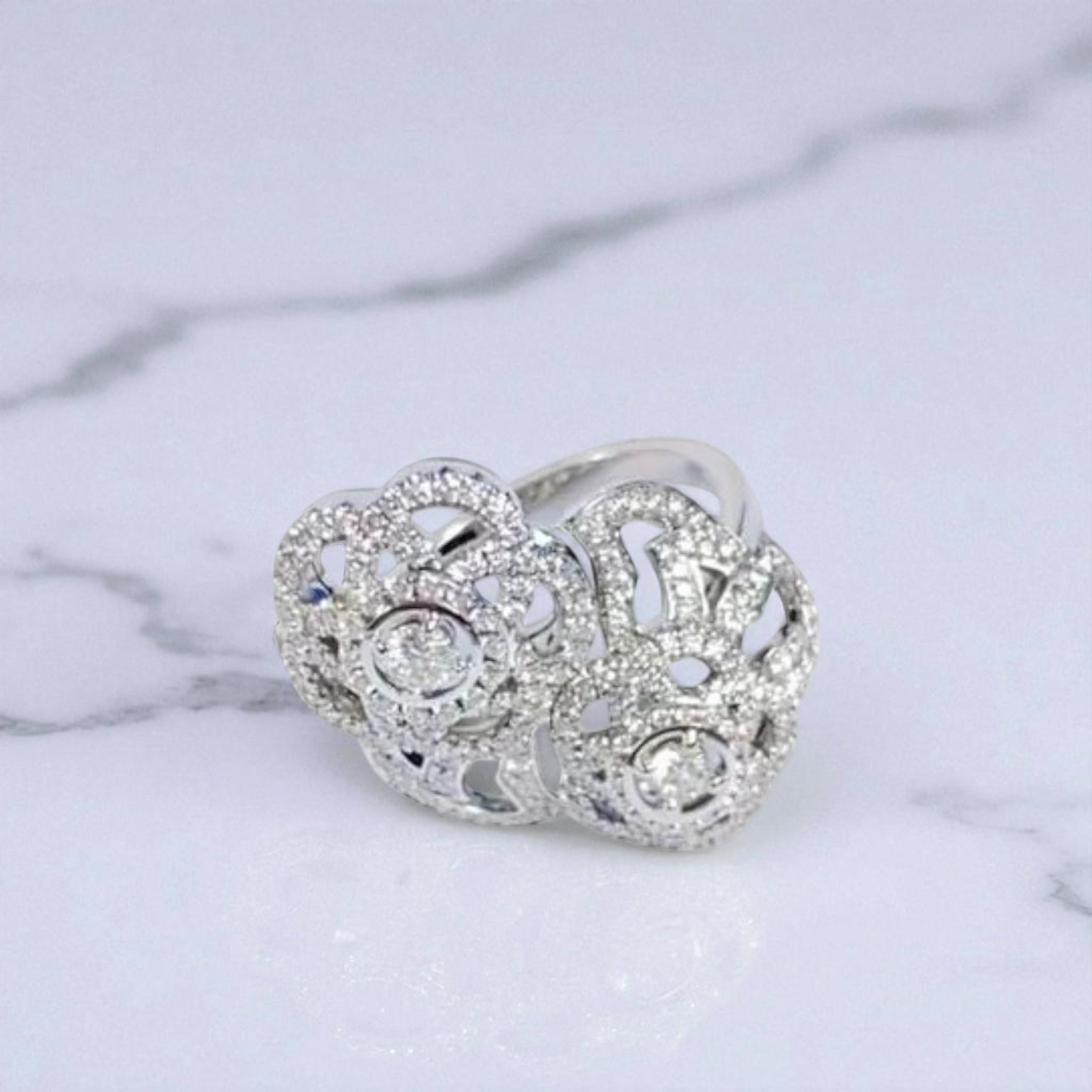 【Chanel】シャネル★RING★カメリアリング【ランク：S】