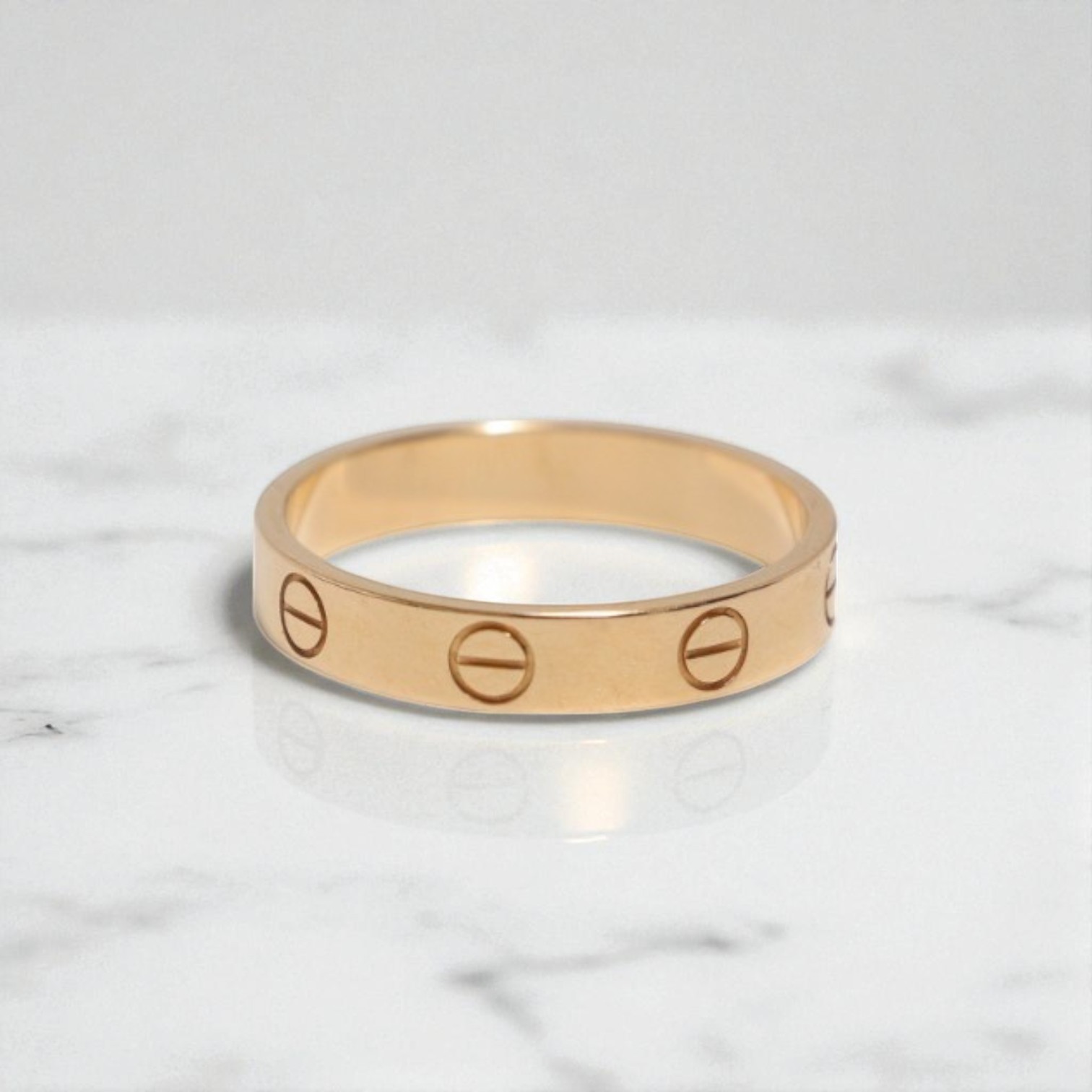【CARTIER】カルティエ★RING ★ ラブリング★18K【ランク：A】