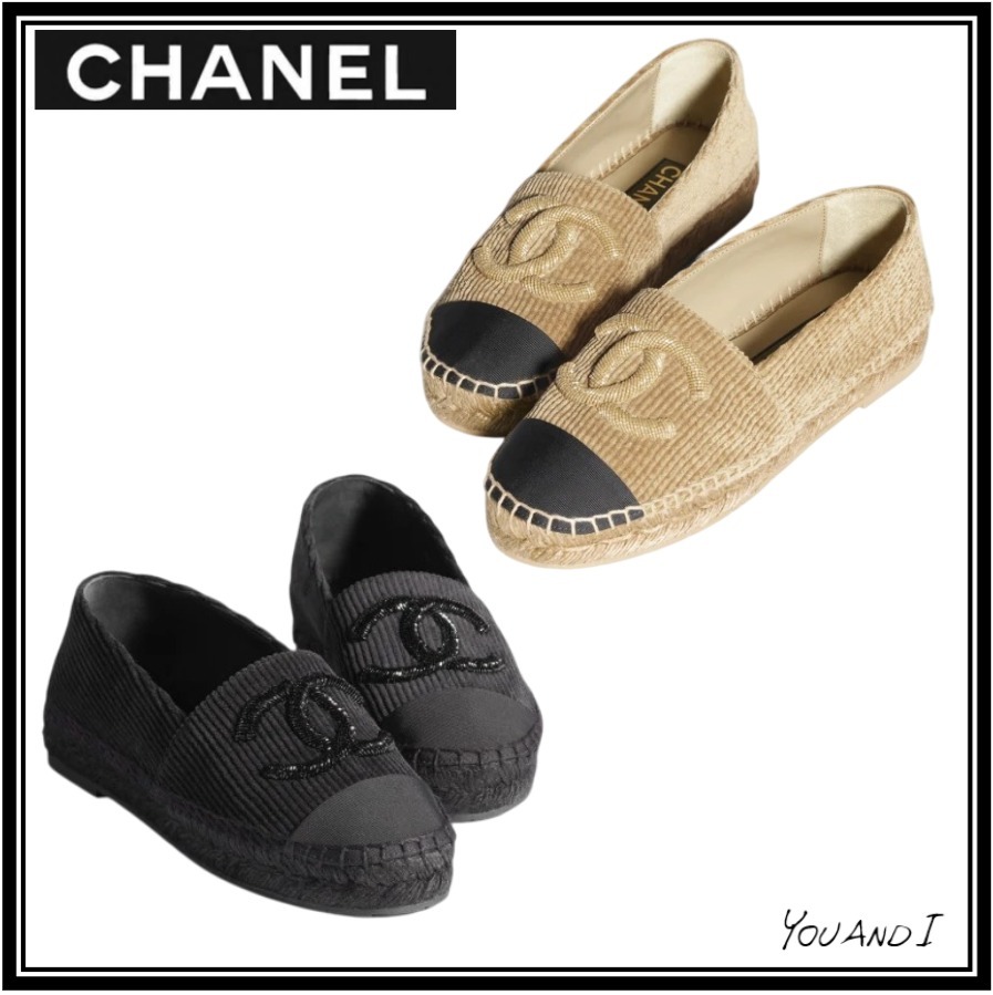 《カジュアルの中に品格を◎》【CHANEL】エスパドリーユ