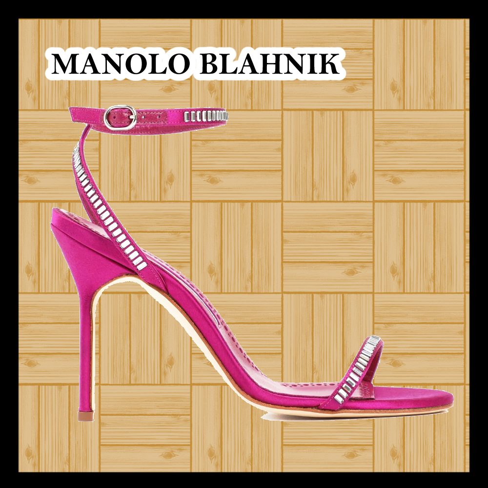 【Manolo Blahnik】 クリナストラ サンダル 105 Manolo Blahnik
