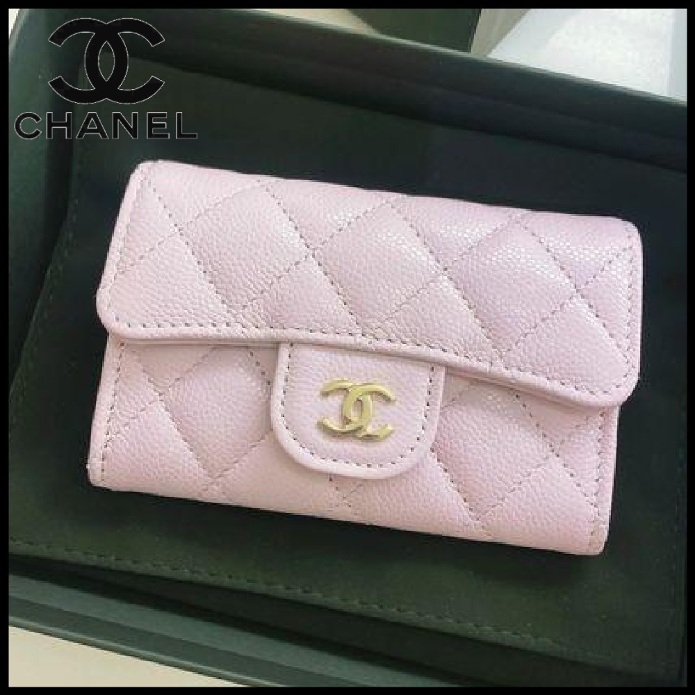 【25S☆かわいい】CHANEL 三つ折り財布 大人気☆