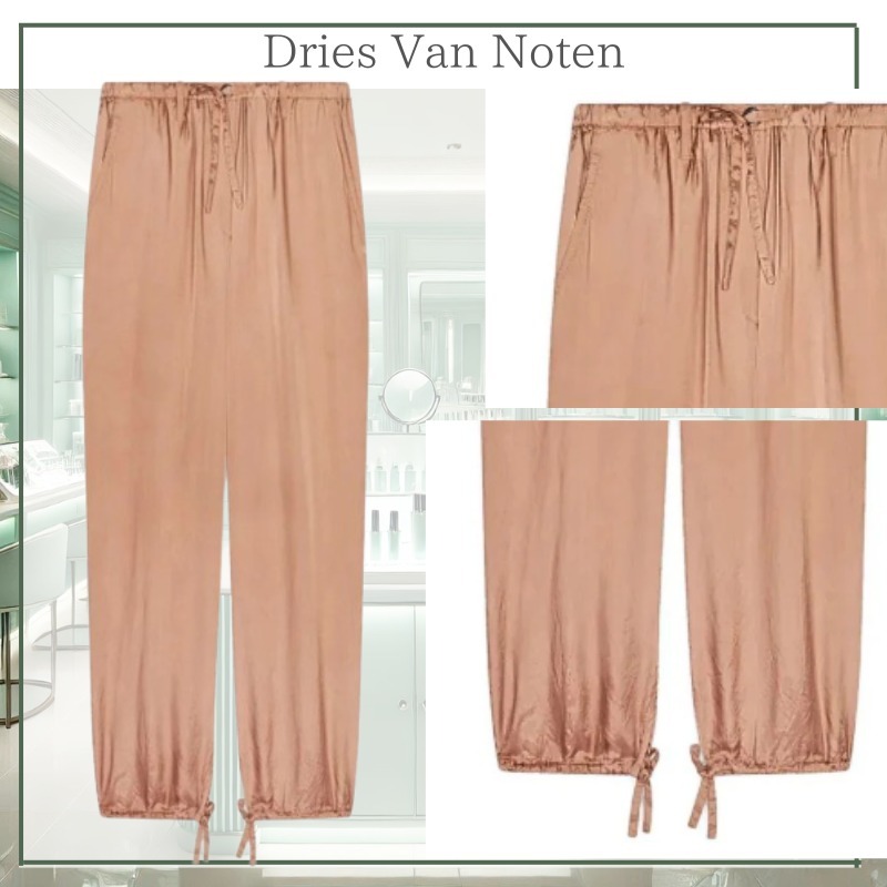 どんなスタイルにも25SS Dries Van Notenドローストリングパンツ