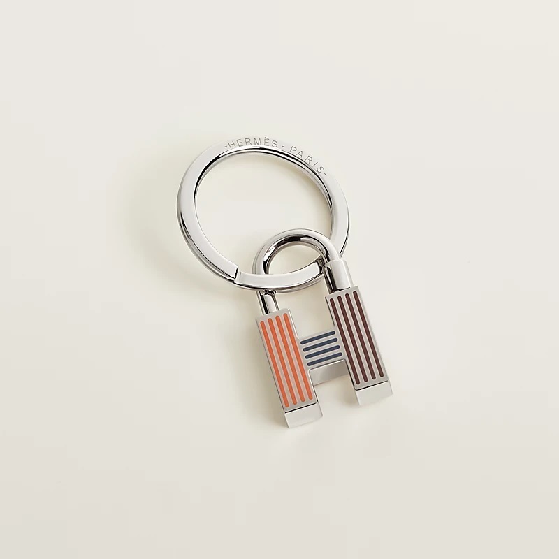 お洒落【HERMES】《カデナ・クイズ・レインボー》キーホルダー