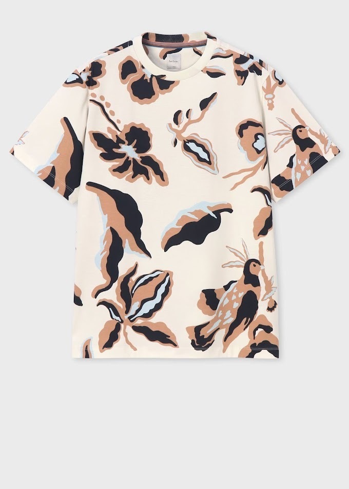 すぐ届く【Paul Smith】ギフト \"Bohemia\" 半袖カットソー