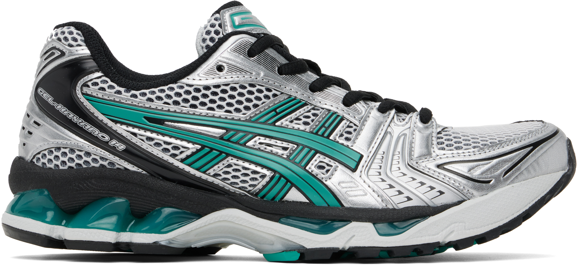 【関税込み】ASICS ホワイト＆ブルー GEL-KAYANO 14 スニーカー