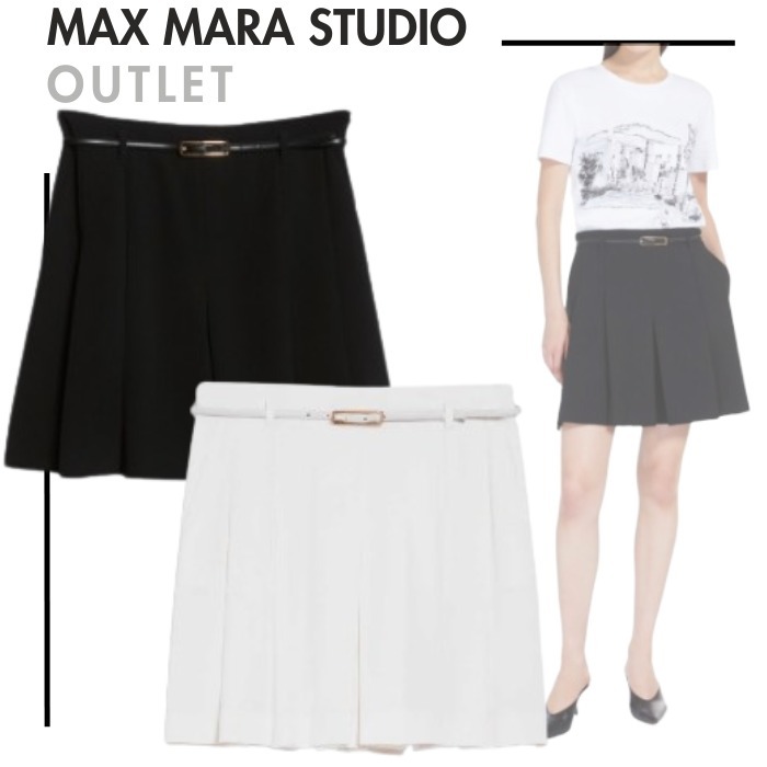MAX MARA STUDIOアウトレット●ABILITA キュロットスカート