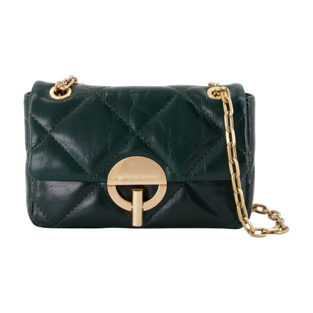 財布・小物その他 Vanessa Bruno Nano Moon Wallet On Chain - Leather - Green