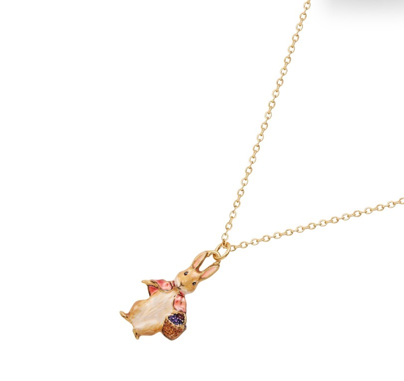 FABLE フェイブル×ピーターラビット コットンテールネックレス