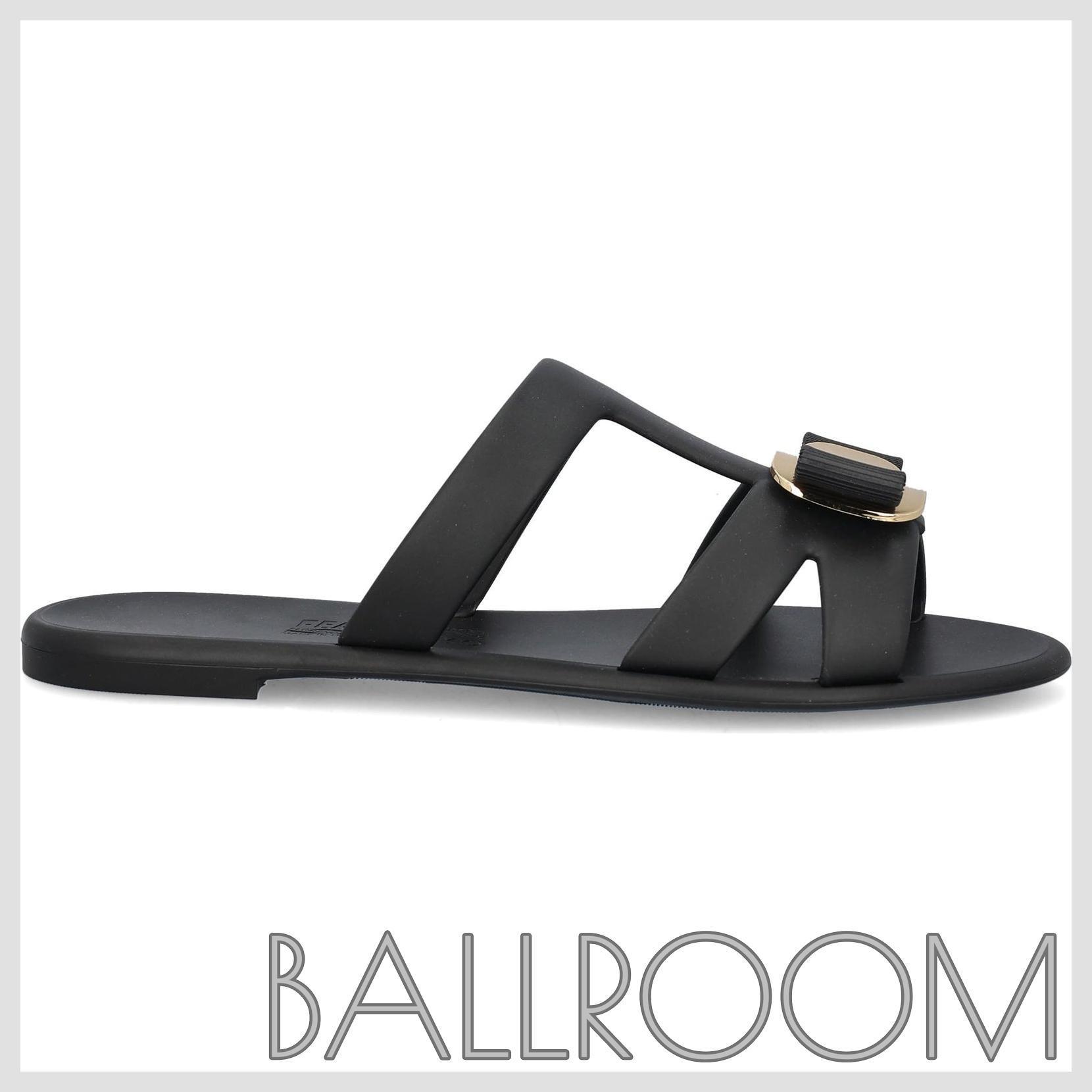 サンダル・ミュール FERRAGAMO SLIDE NEW VARA PLATE
