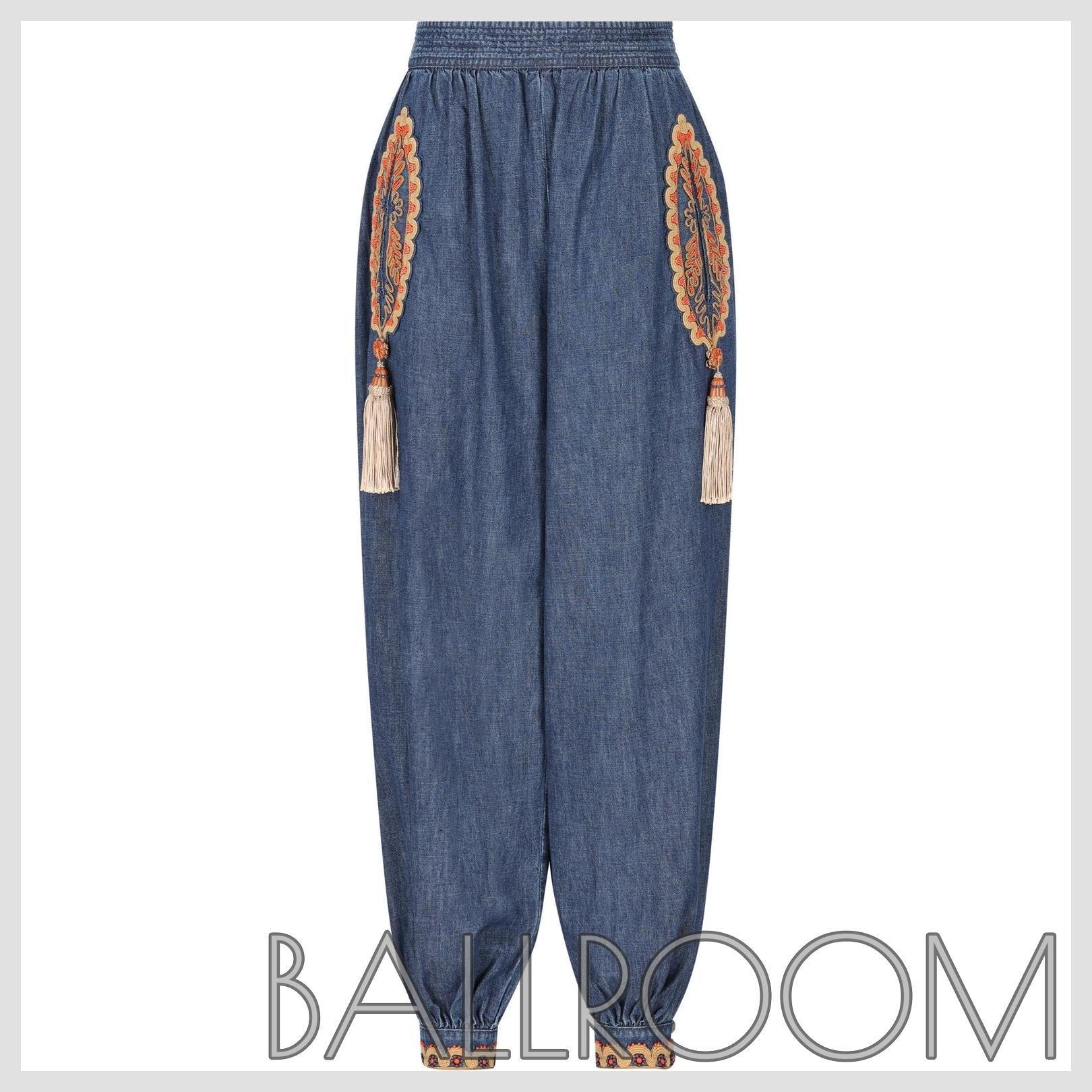 パンツ VALENTINO PANTALONI IN COTONE