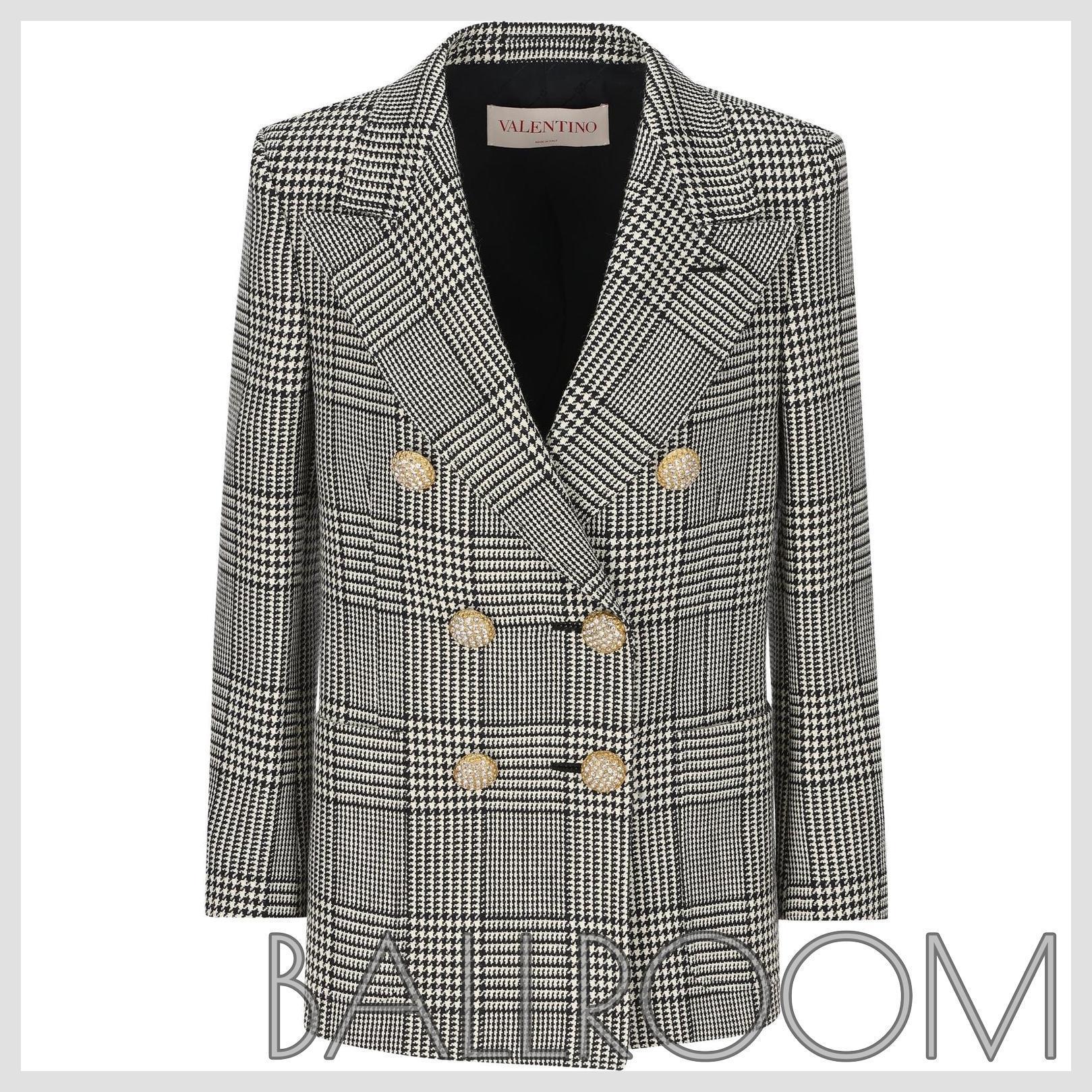 ジャケット VALENTINO HOUNDSTOOTH BLAZER