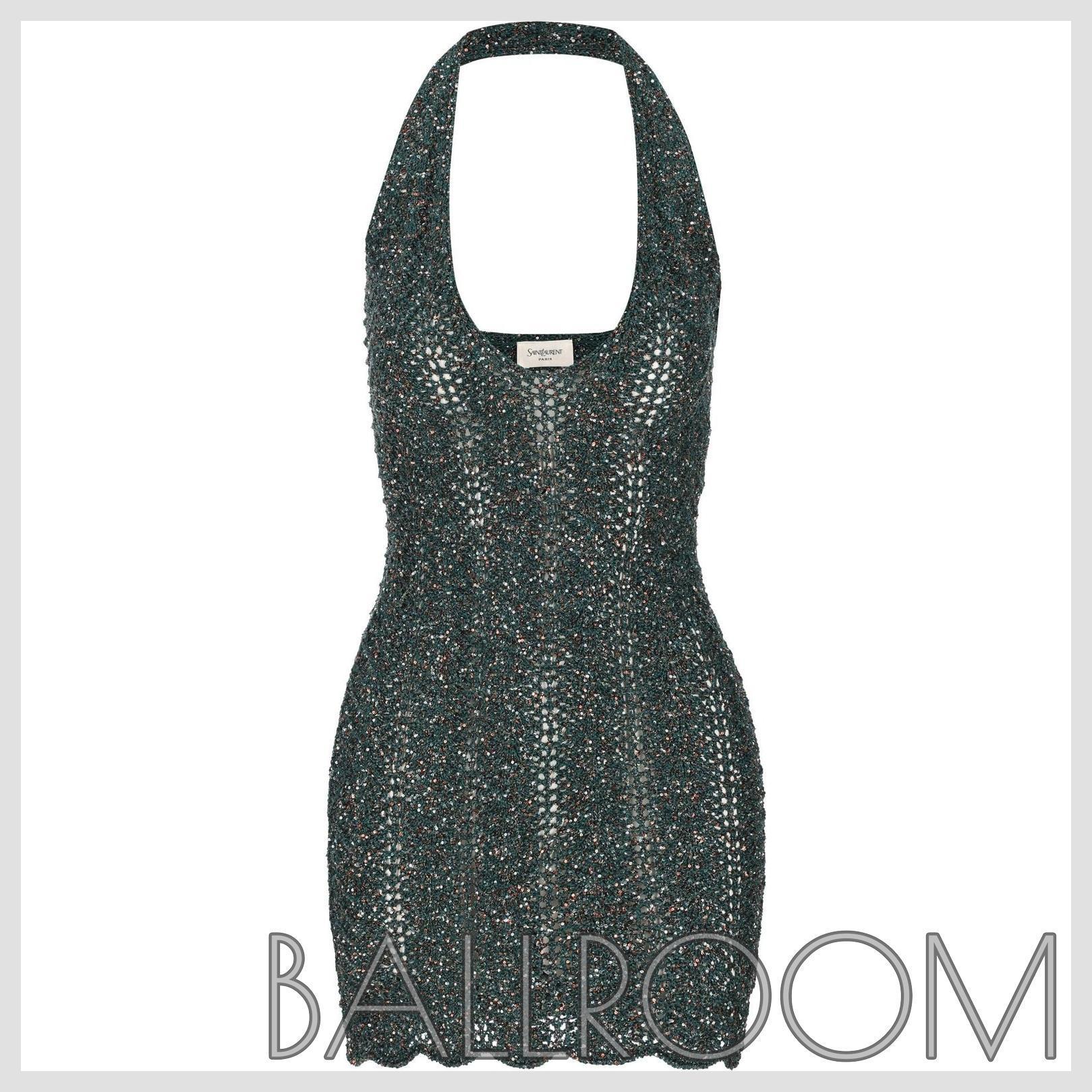 ワンピース SAINT LAURENT COTTON DRESS