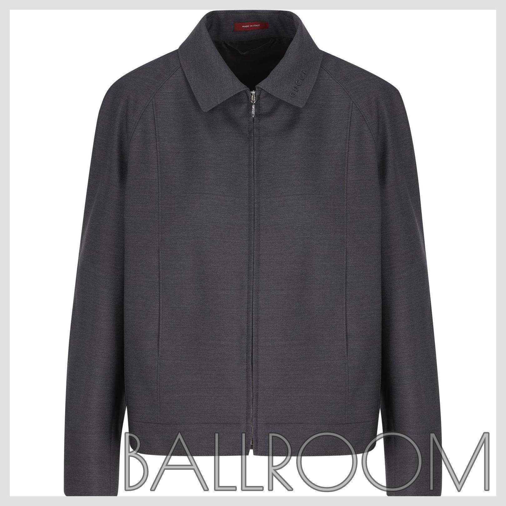 ジャケット GUCCI WOOL BOMBER JACKET