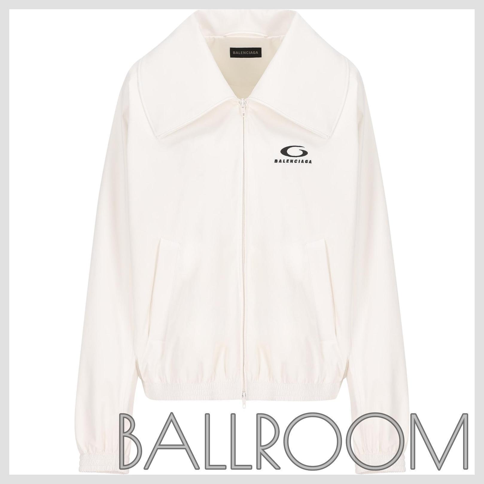 ジャケット BALENCIAGA HIGH COLLAR FABRIC JACKET