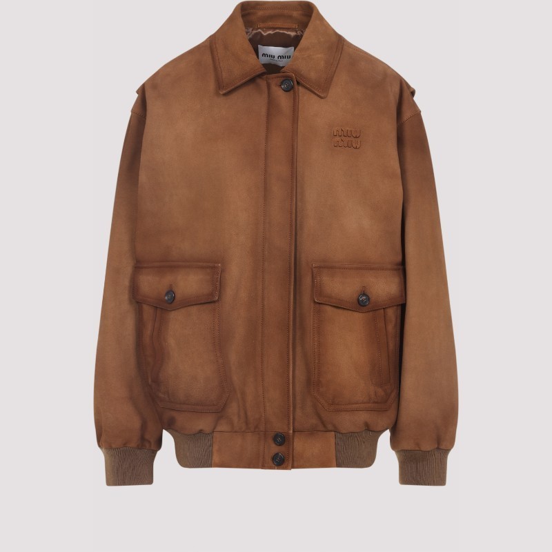 ブルゾン MiuMiu FW25 JACKET (MPV940SOOO 17PW F0401)