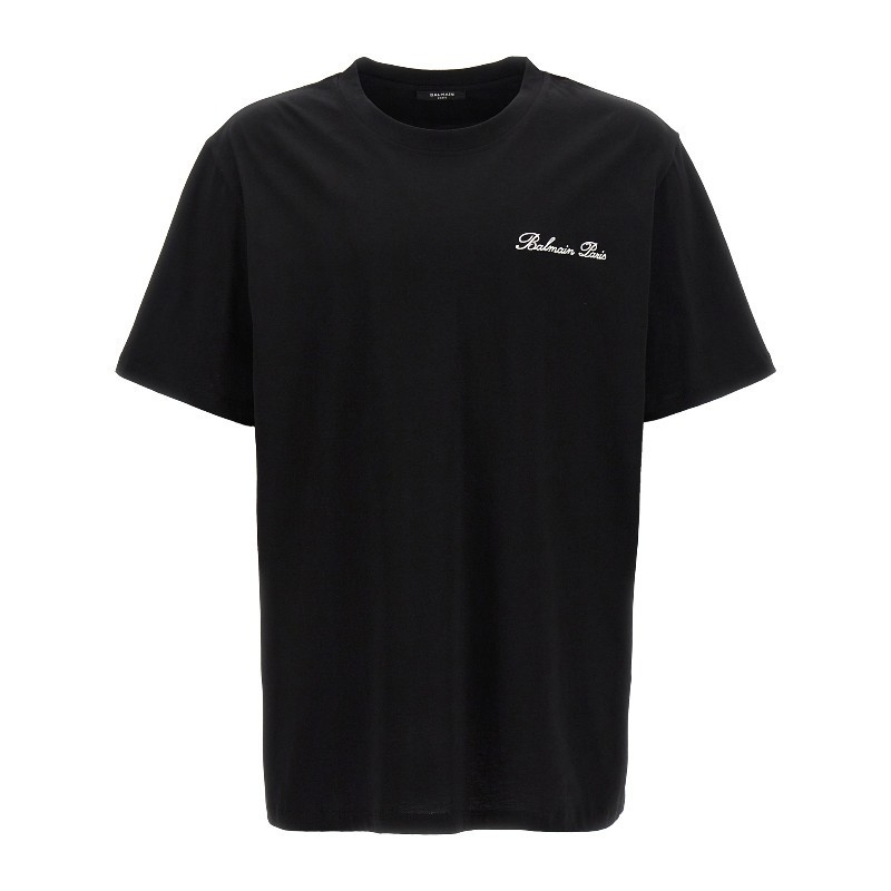 Tシャツ・カットソー BALMAIN FW25 'Signature' T-shirt (FH1EG000BC68 EAB)