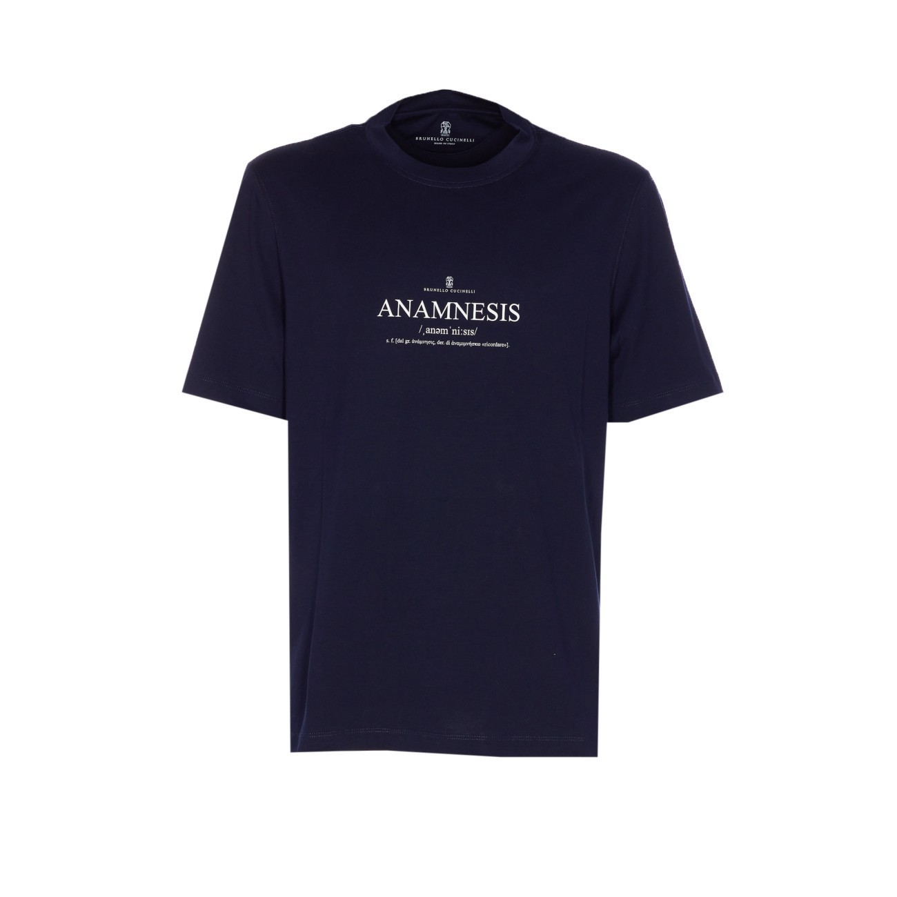 Tシャツ・カットソー BRUNELLO CUCINELLI ANAMNESIS PRINT LOGO T-SHIRT
