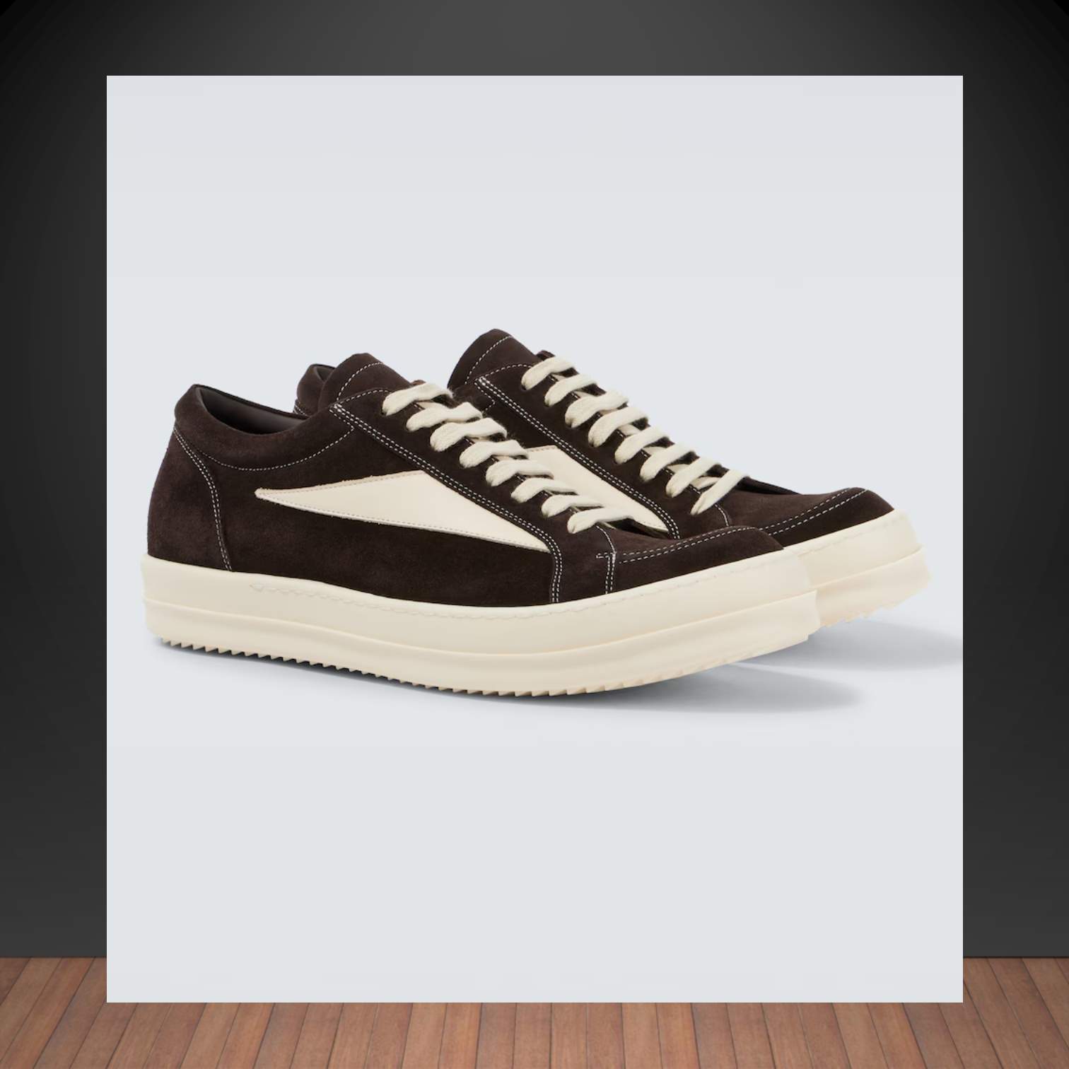Rick Owens**ポータービル スエードスニーカー**EU39 (JP24)