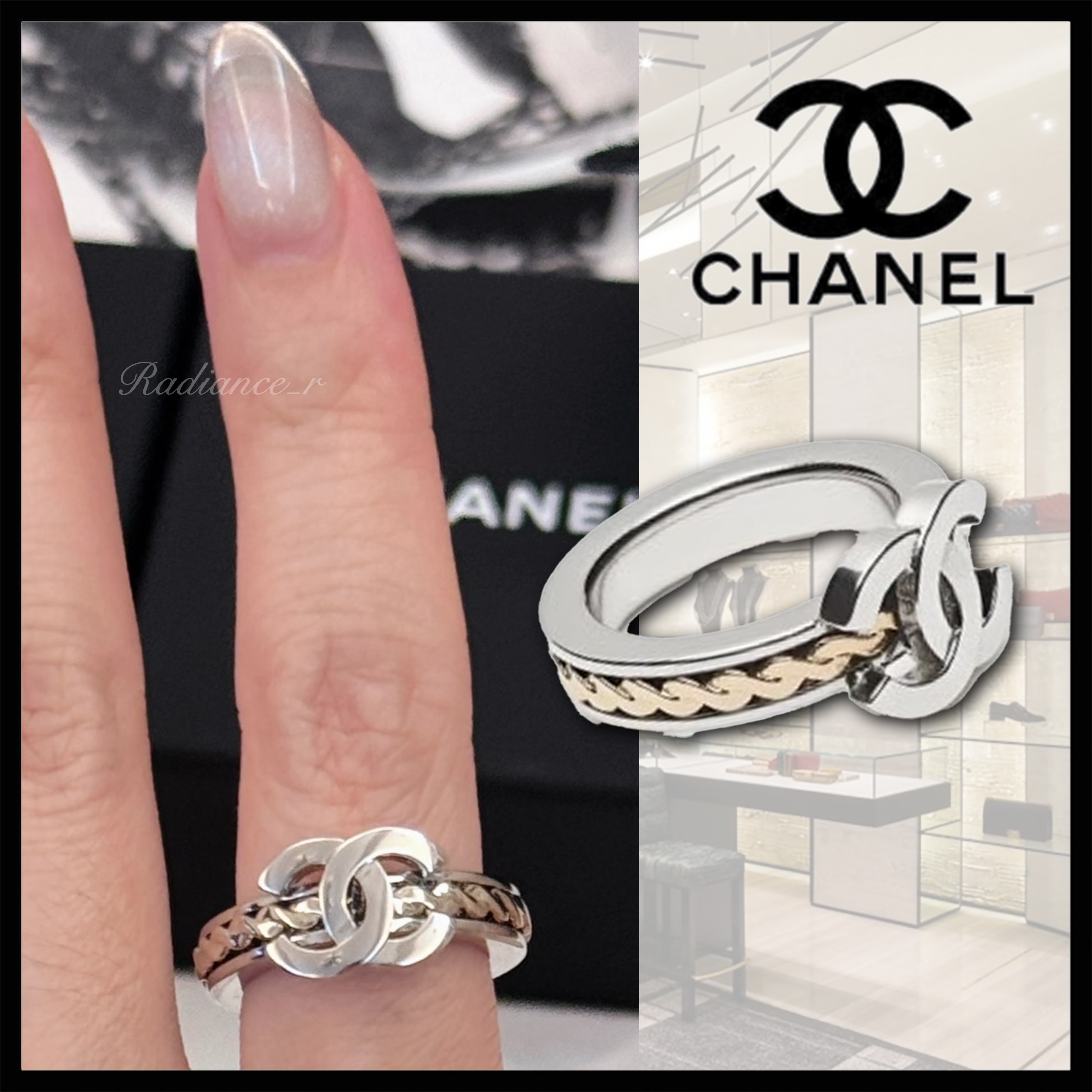 【上品に煌めく★】CHANEL 25B リング