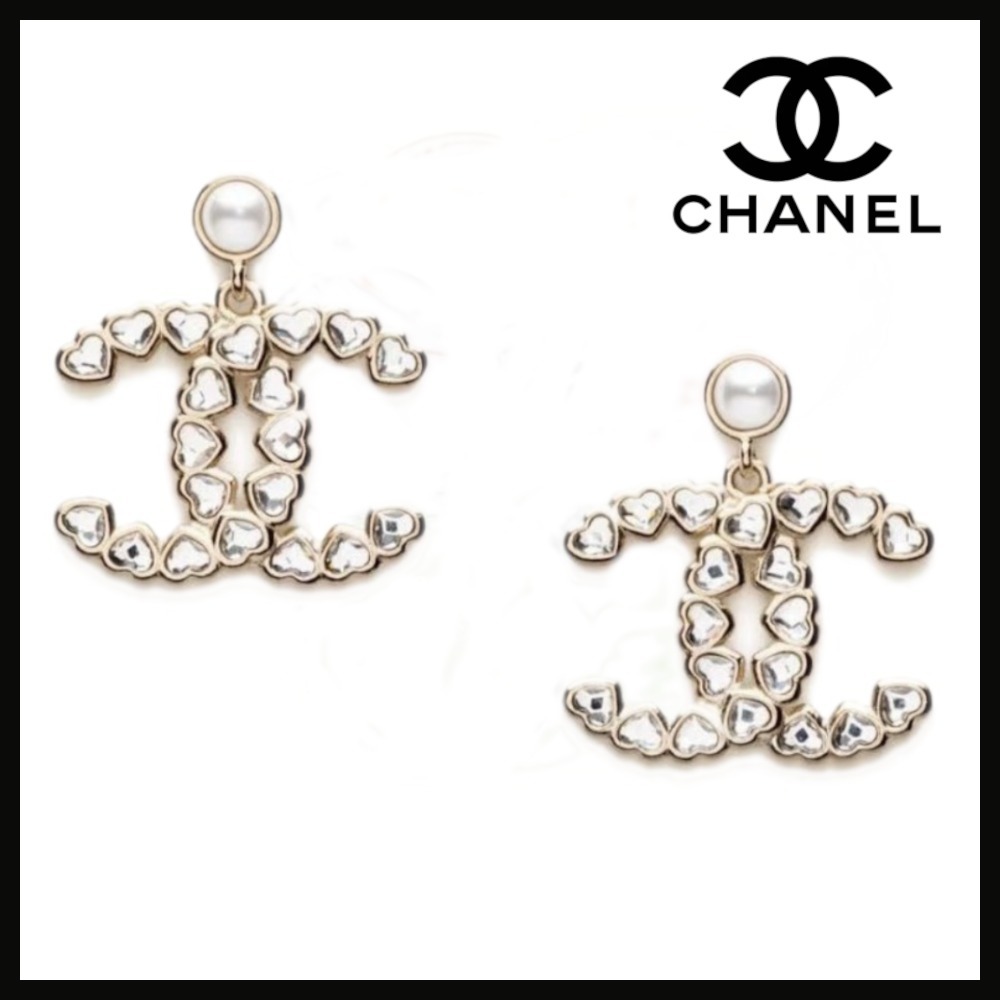 【25B☆耳元を華やかに☆】CHANEL ピアス