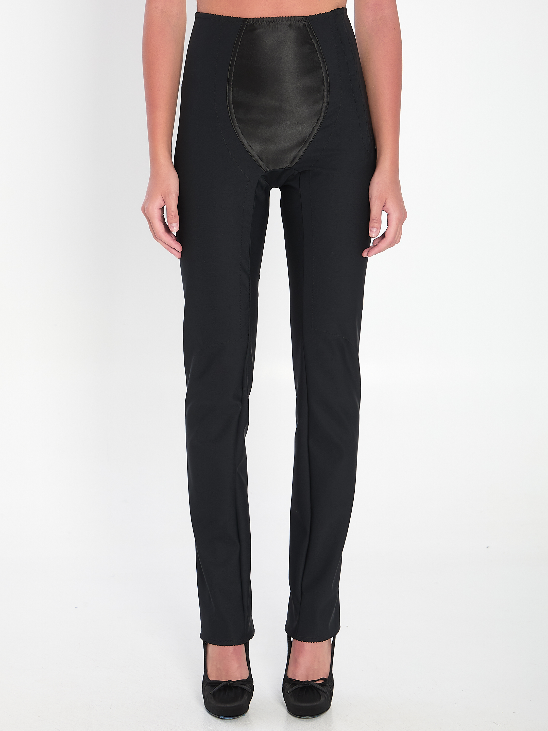 ボトムスその他 Dolce & Gabbana Leggings in stretch satin