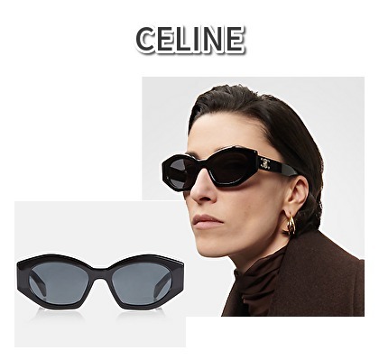 サングラス Celine Eyewear Oval sunglasses