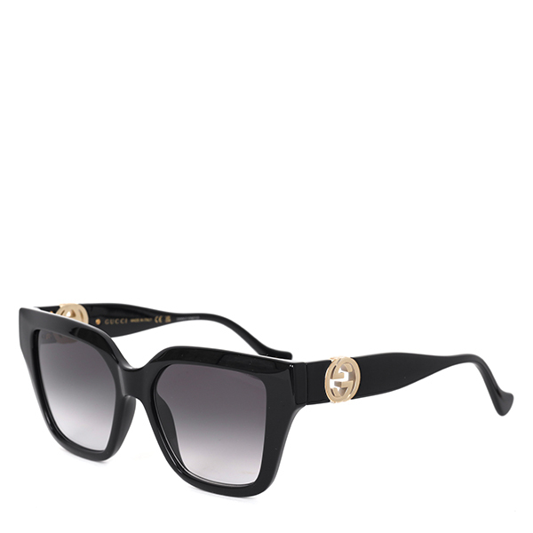 サングラス GUCCI Black Grey GG Square Sunglasses GG1023S 008