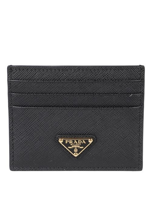 関税なし 送料無料 Saffiano Leather Card Holder