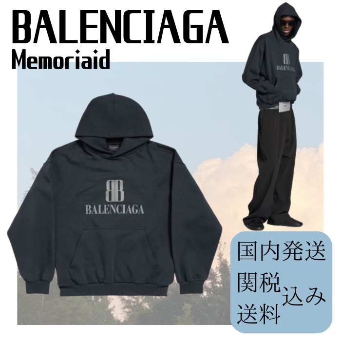 【クール♪】BALENCIAGA NANO BB HOODIE ミディアムフィット