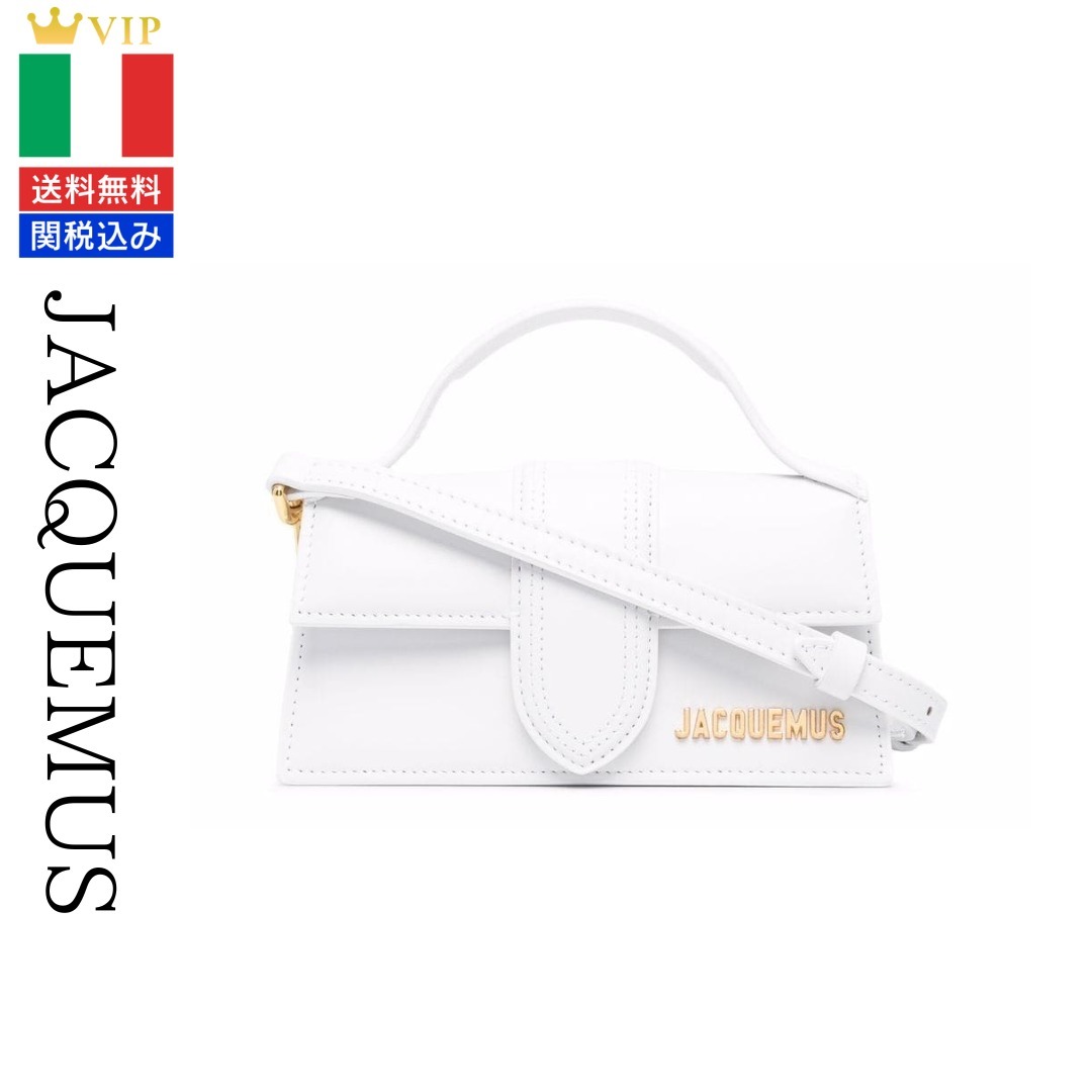 VIP【送料関税込】JACQUEMUS LE BAMBINO LEATHER HANDBAG