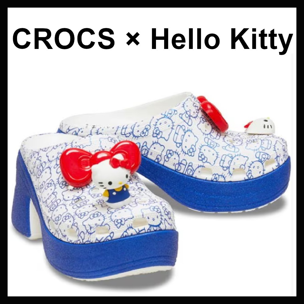 関税負担なし【CROCS】× Hello Kitty Siren クロッグ サンダル