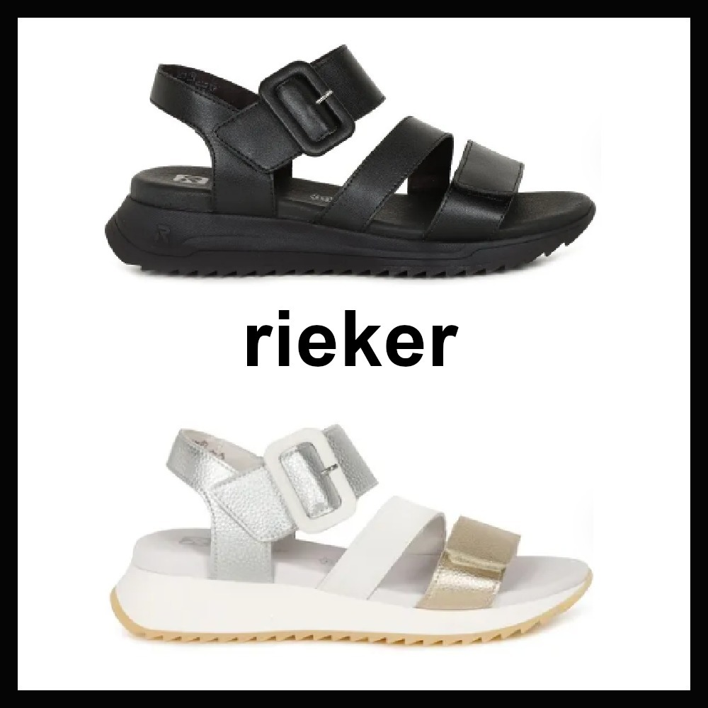 特価/完売前に/関税負担なし【rieker】Bonair サンダル 2色