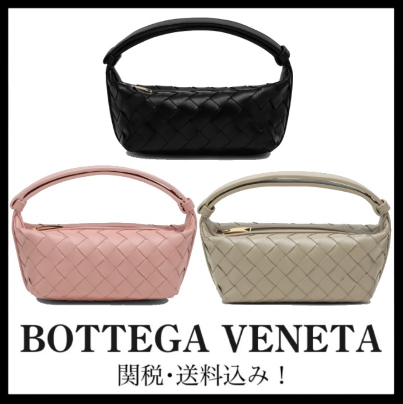 ＊BOTTEGA VENETA＊ミニウォレスブラックバッグ 関税・送料込み