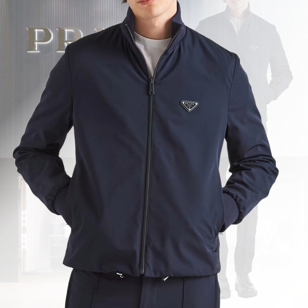 【現代のエレガンス】PRADA テクノストレッチ フェルパ ブラック
