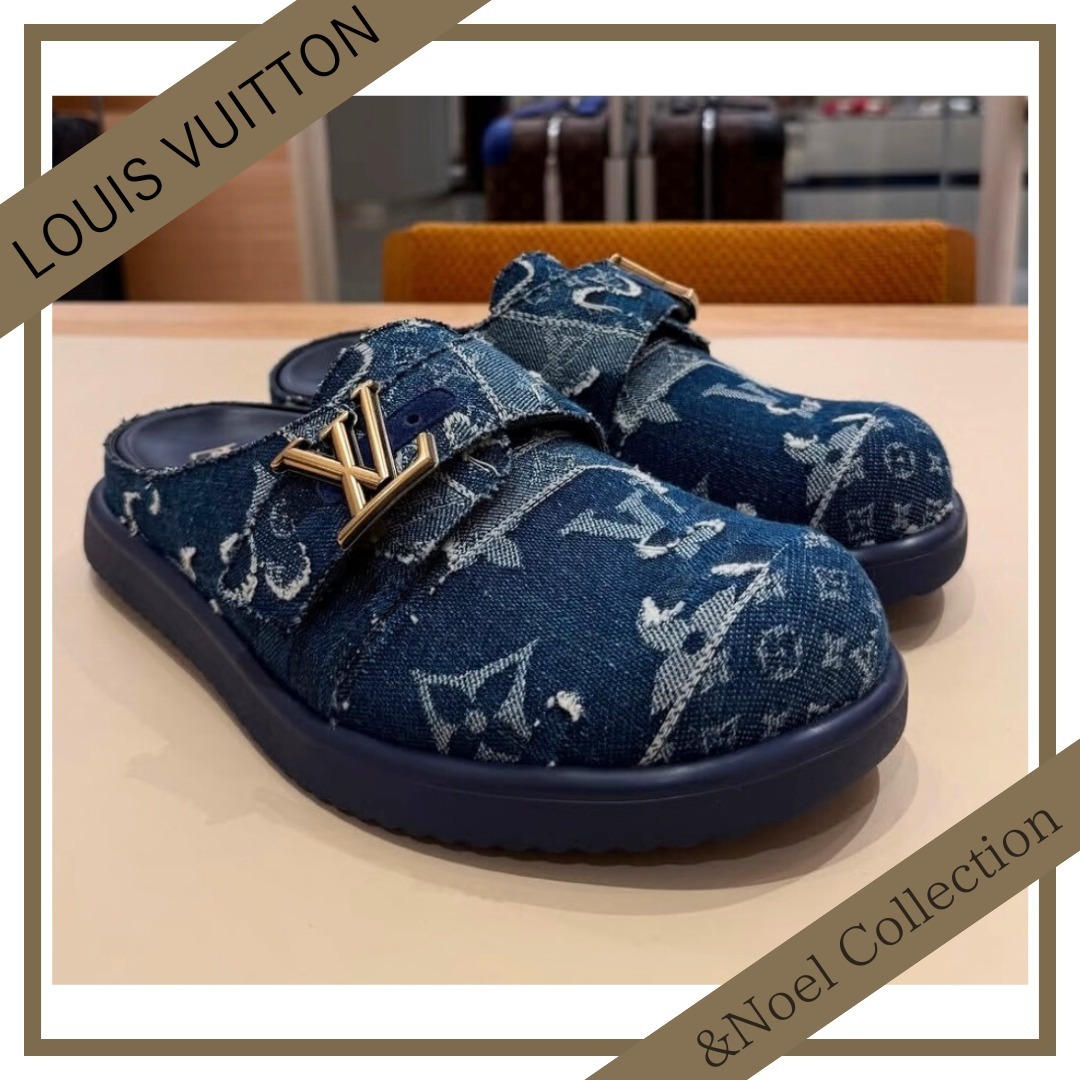 【NIGOコラボ♢】Louis Vuitton *デニム イージーミュール