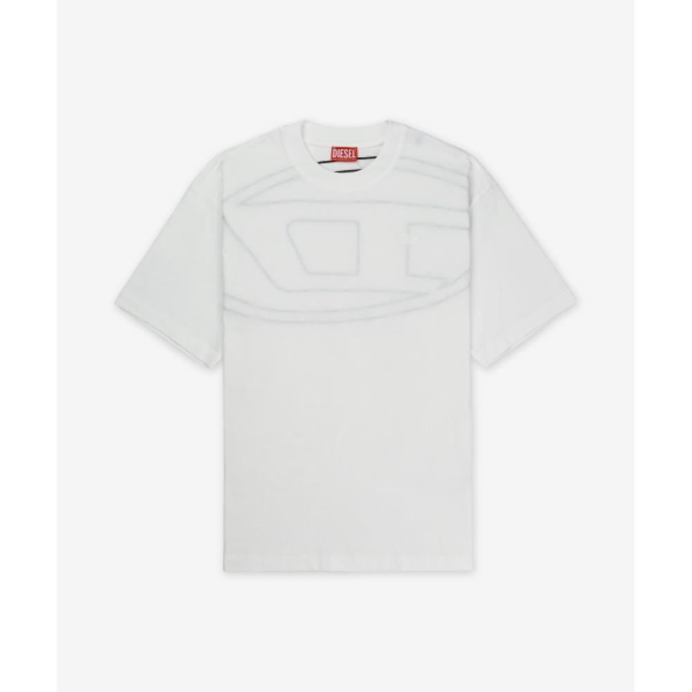 ★DIESEL★ T-shirt off white A113020HGAM141 A113020HGAM141SS