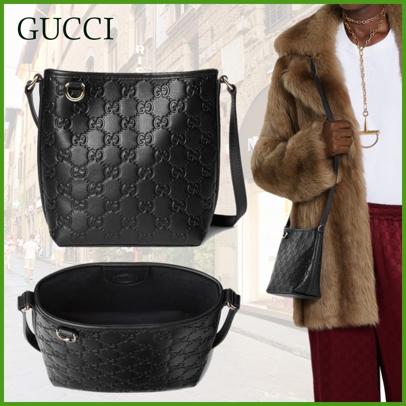 国内発送 GUCCI グッチ GGエンブレム ショルダーバッグ 847090