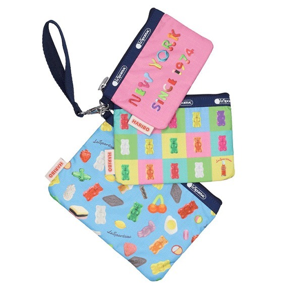 ポーチ LeSportsac X HARIBO WRISTLET POUCH SET