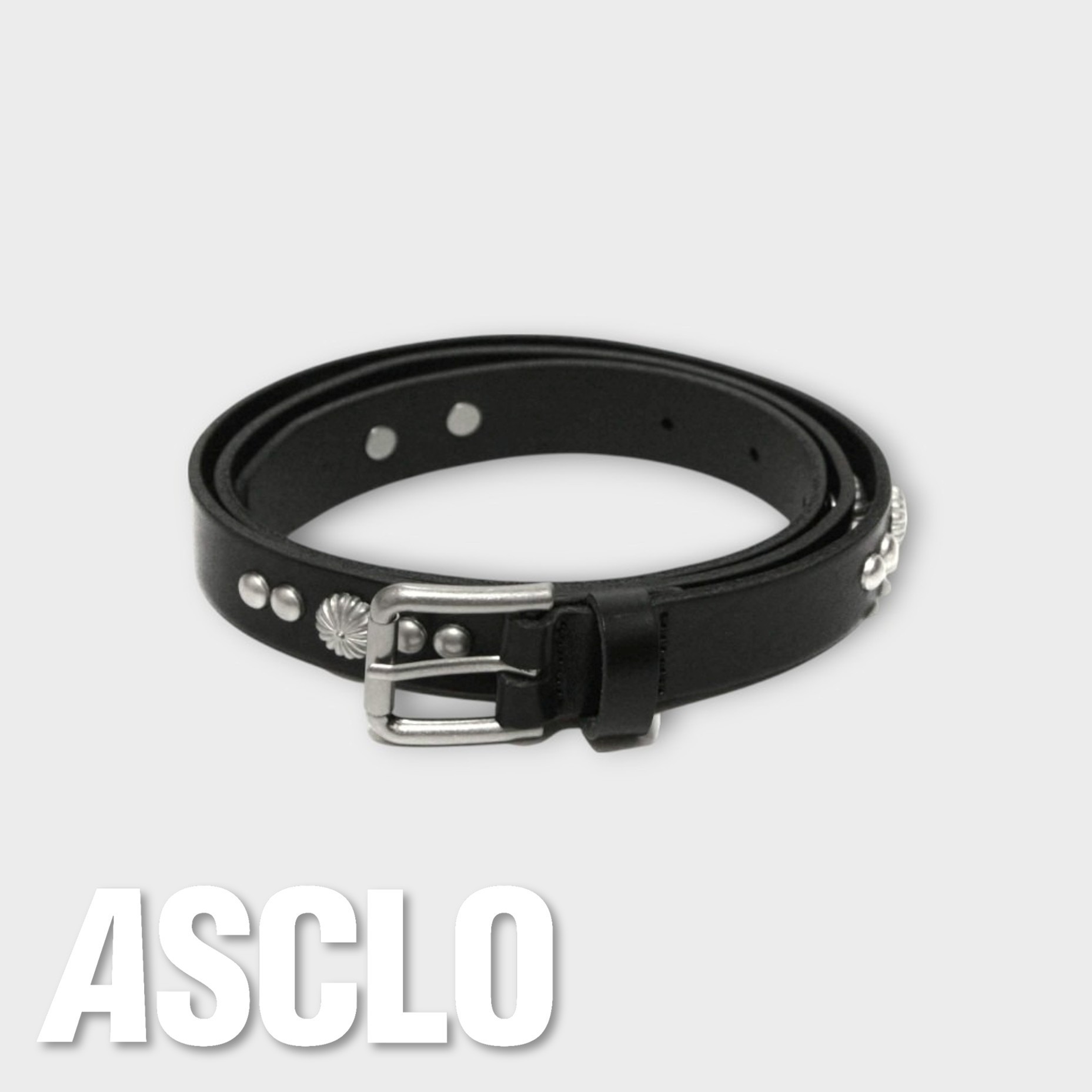 ベルト ASCLO Daisy Studs Belt