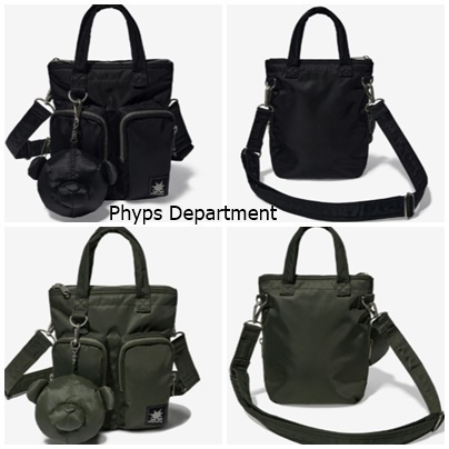 ショルダーバッグ・ポシェット Phyps Department Bear Keyring Multi Pocket Crossbody Bag S